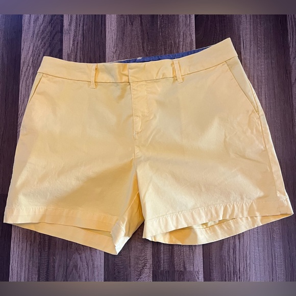 Tommy Hilfiger Yellow Hollywood Bermuda Shorts SZ 10 - Picture 3 of 14